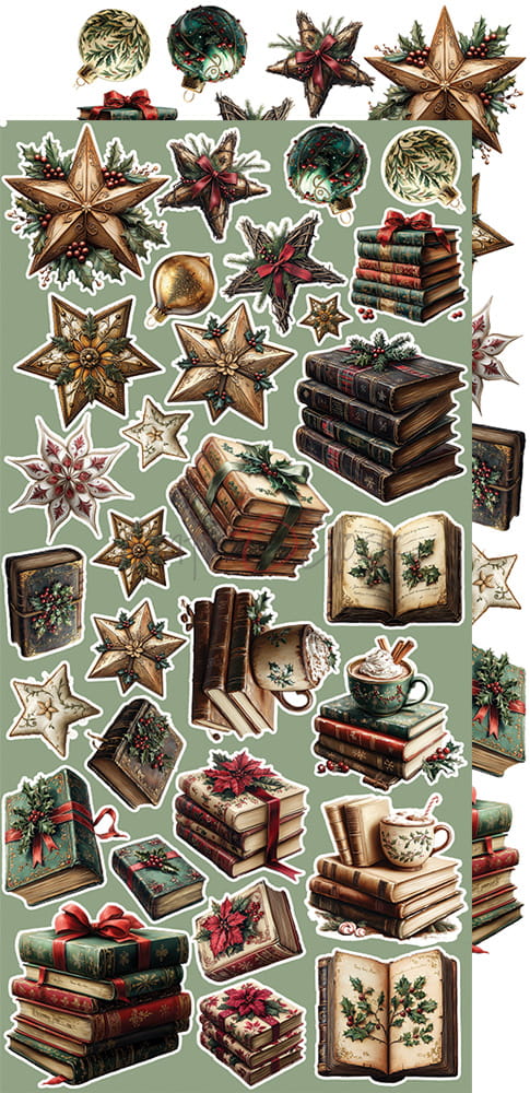 Craft O'Clock - Oh, Christmas Night - Extras Set - Mix