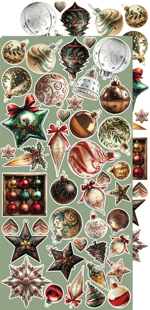 Craft O'Clock - Oh, Christmas Night - Extras Set - Mix