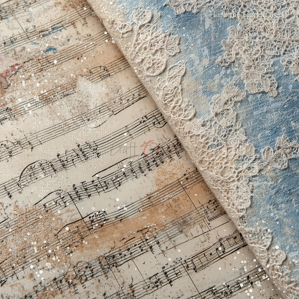 Craft O'Clock - Melody of my soul - Extras Set - MIX - 8x8"