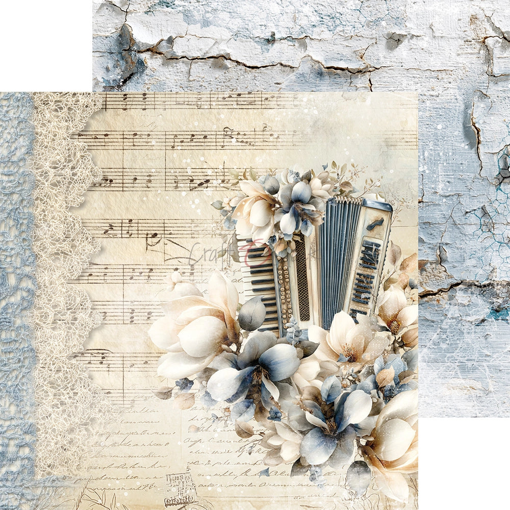 Craft O'Clock - Melody of my soul - Paper Pad - 6x6"