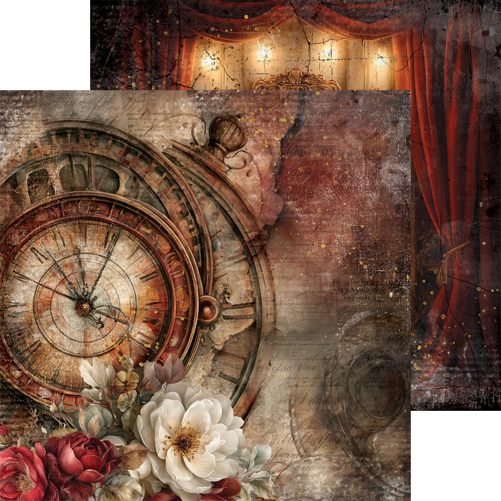 Craft O'Clock - Silver Screen Magic - Paper Pad - 6x6"