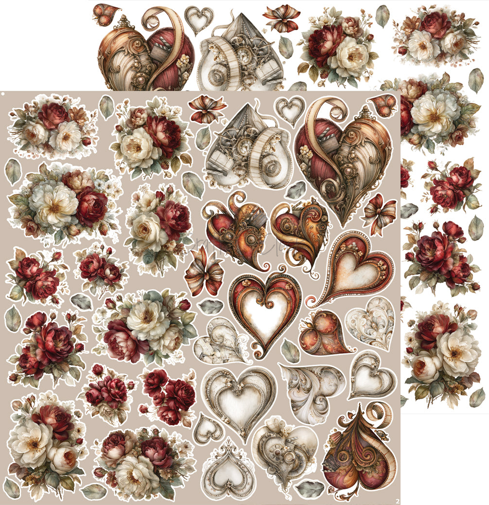 Craft O'Clock - Silver Screen Magic - Extras Set Mix - 12X12"