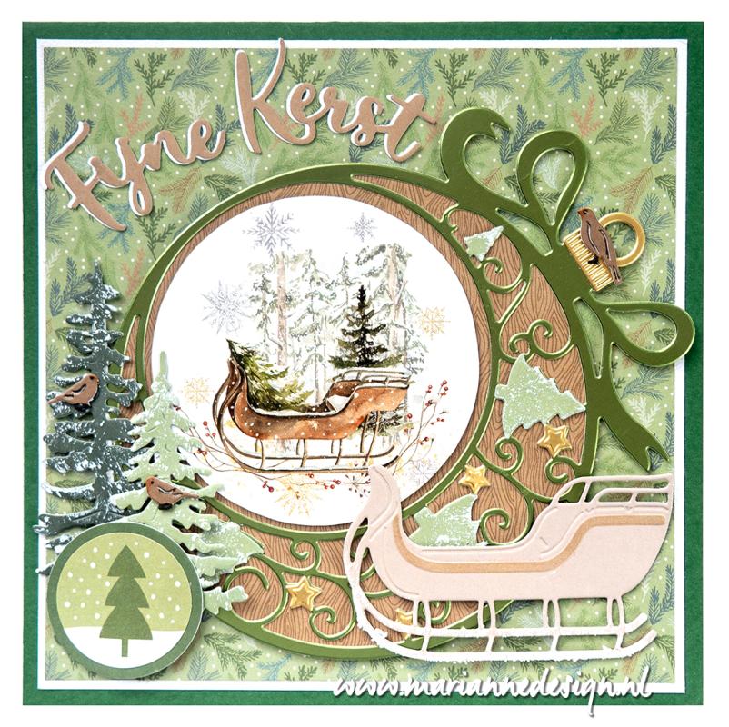 Marianne Design - Dies  - LR0872 - Sleigh