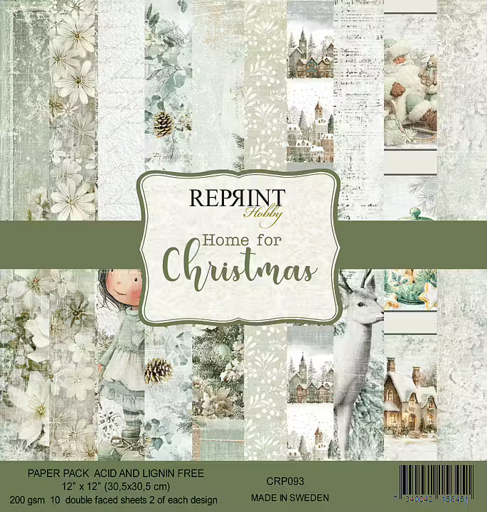 Reprint - Home for christmas - Collection Pack - 12 x 12"