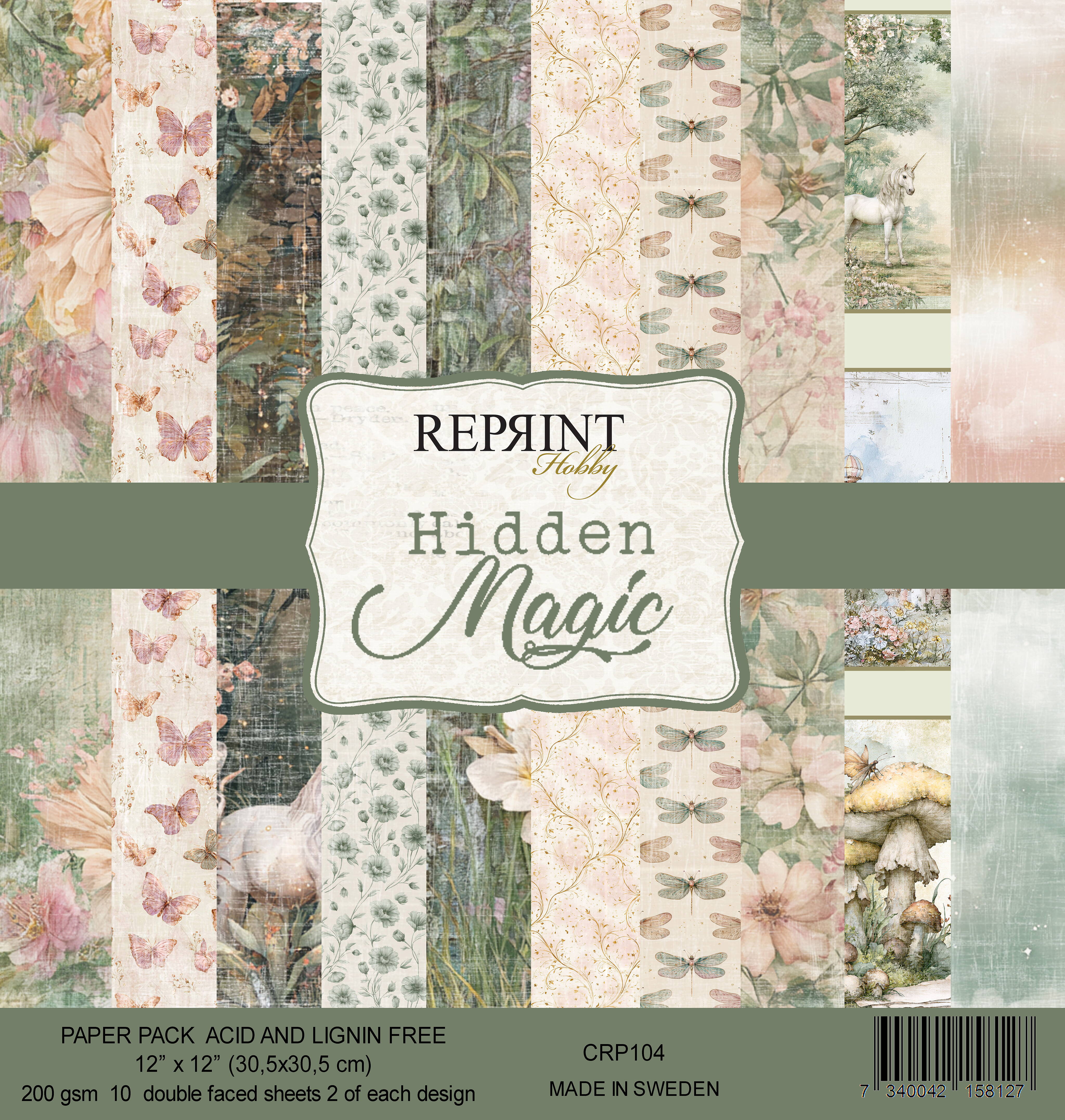 Reprint - Hidden Magic Collection - Collection Pack - 12 x 12"