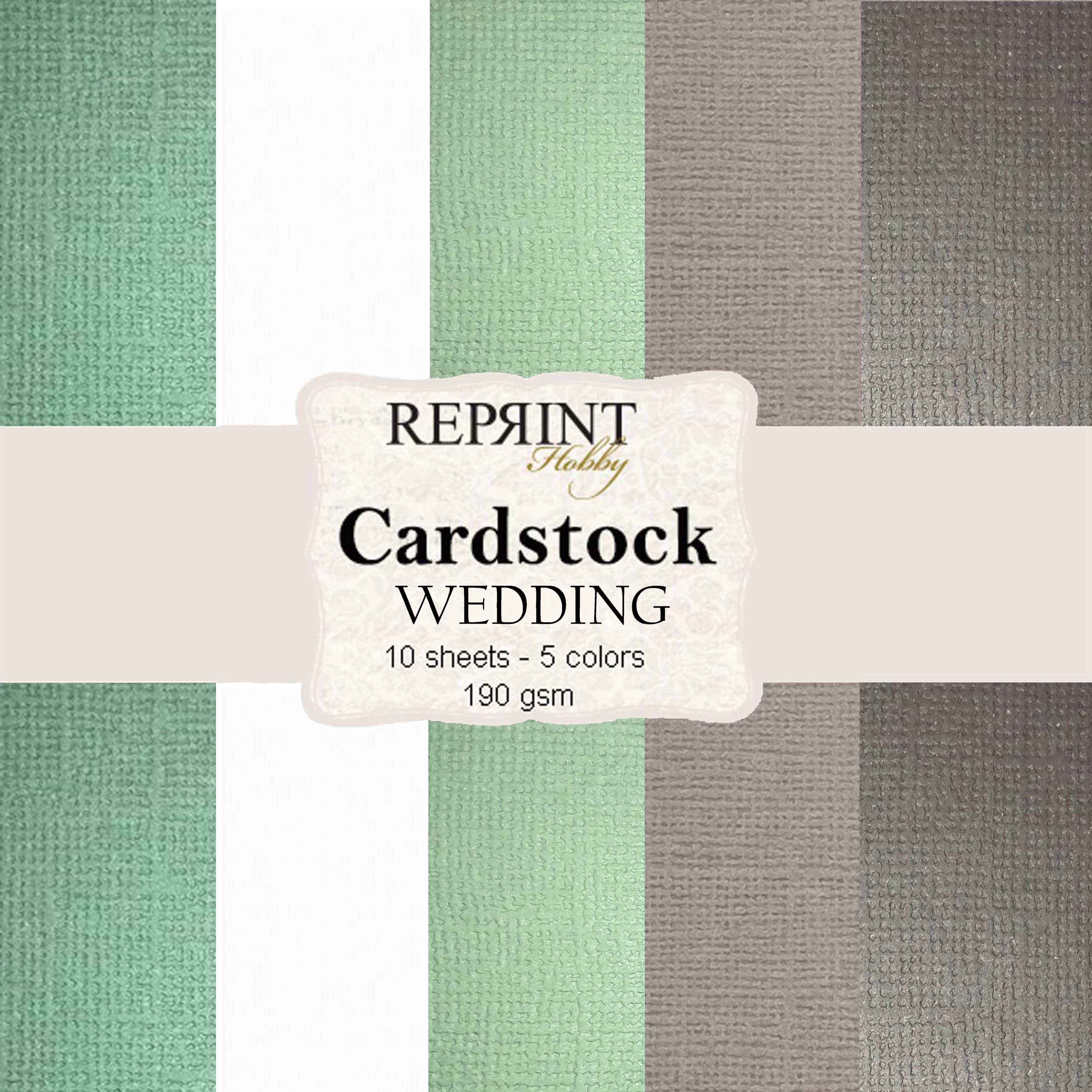 Reprint - Cardstock - Wedding  Collection Pack - 12 x 12"