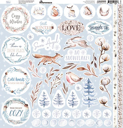 Reminisce - Cozy Winter - Collection Kit -    12x12"
