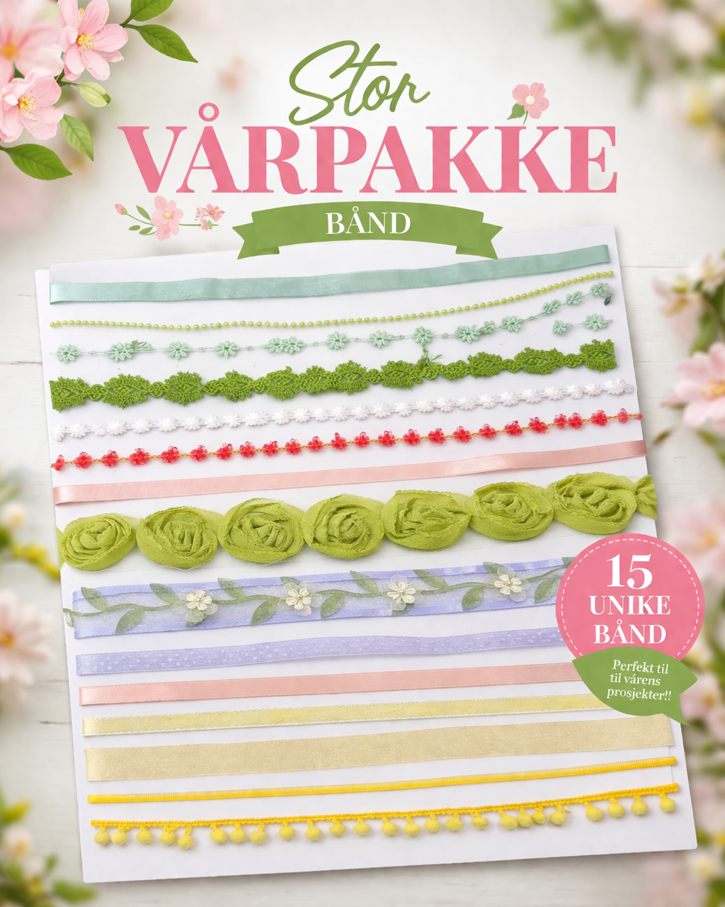 Stor Båndpakke - Vår