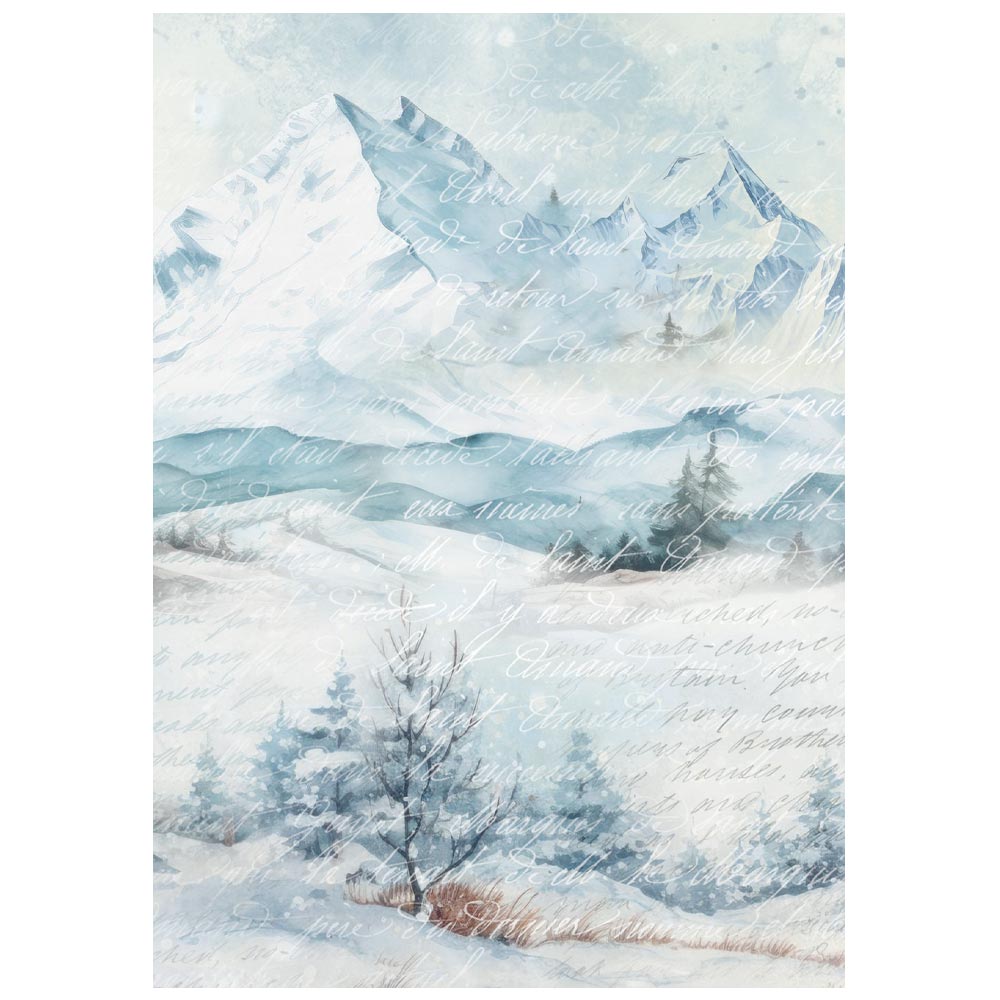 Stamperia - The Owl's house - Rice Paper Backgrounds - Rice Paper A6