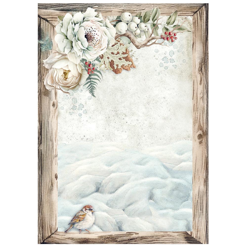Stamperia - The Owl's house - Rice Paper Backgrounds - Rice Paper A6