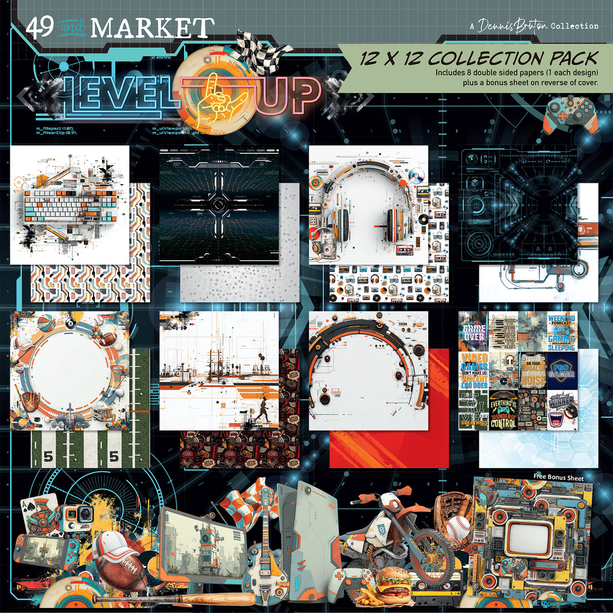 49 and Market - Level Up - Collection Pack 12 x 12"