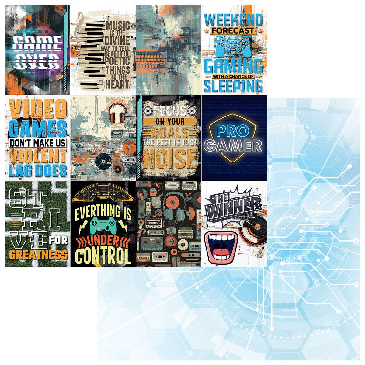 49 and Market - Level Up - Collection Pack 12 x 12"