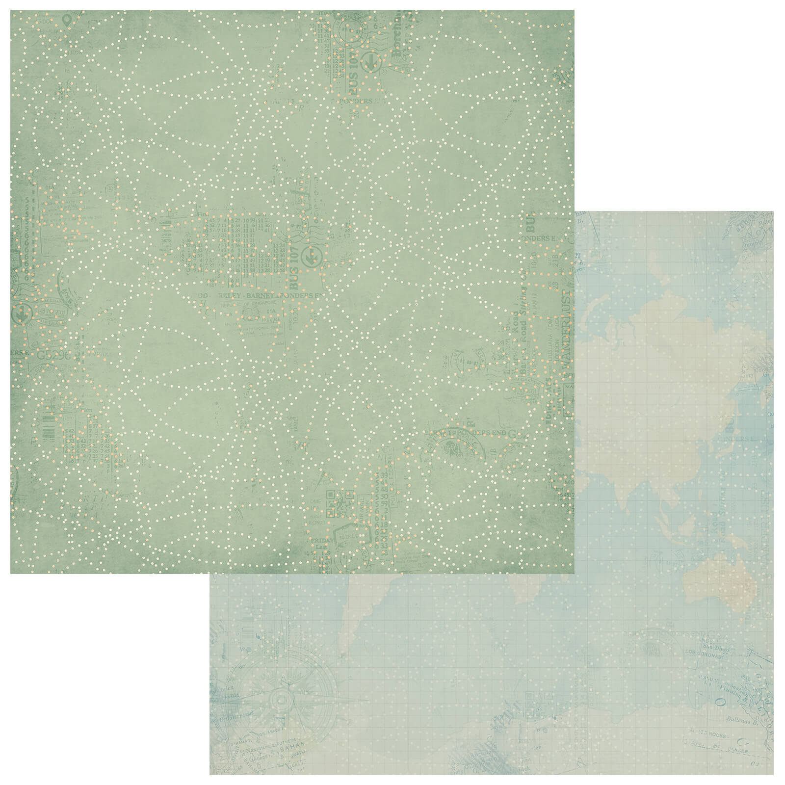 49 and Market - Wanderlust Explorer - Solids Collection Pack - 12 x 12"