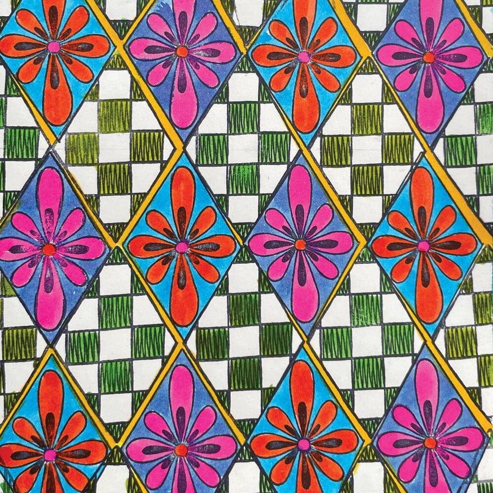 Dylusions - Cling Stamps - Block it