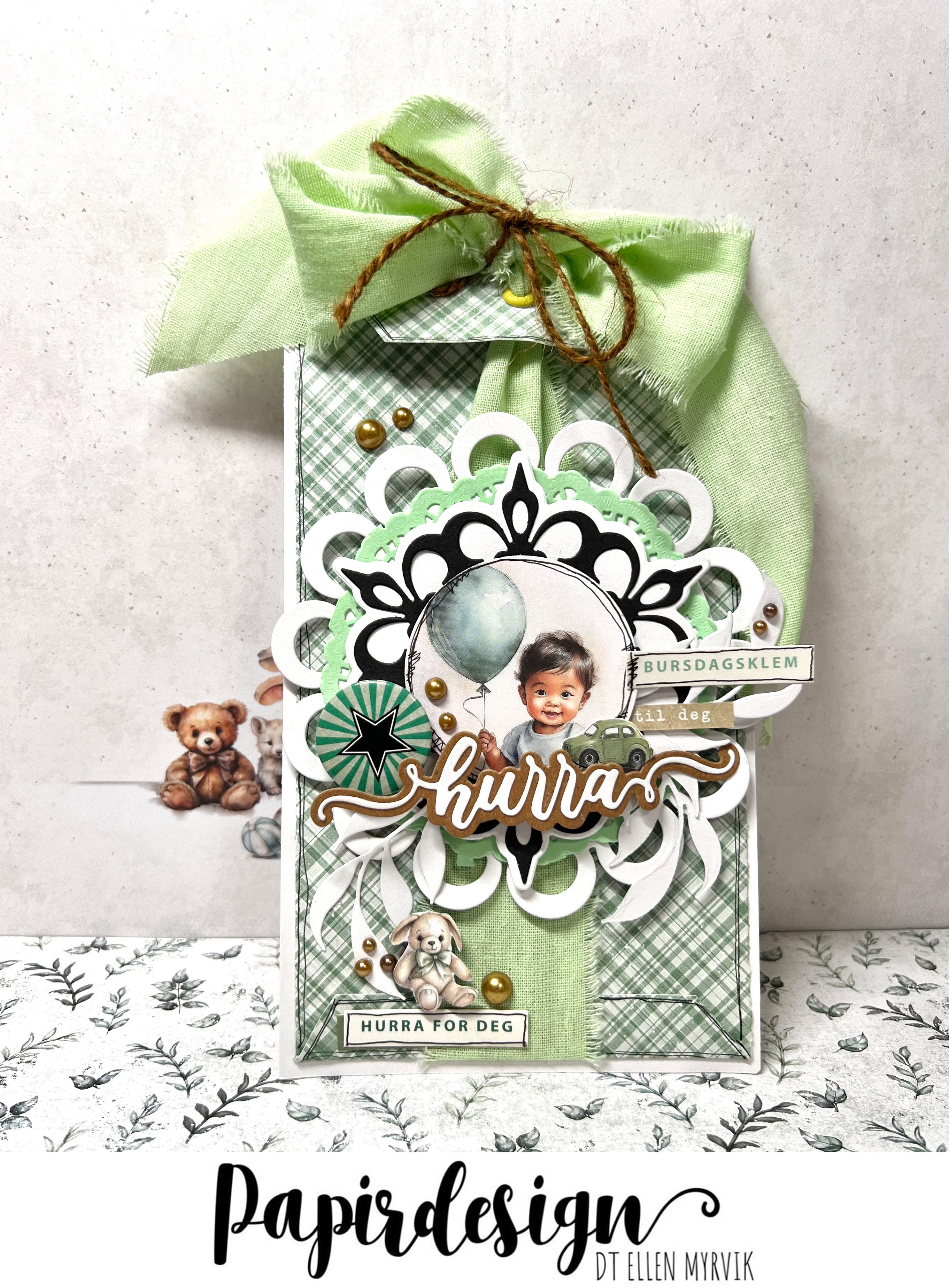 Papirdesign - Dies - Hurra