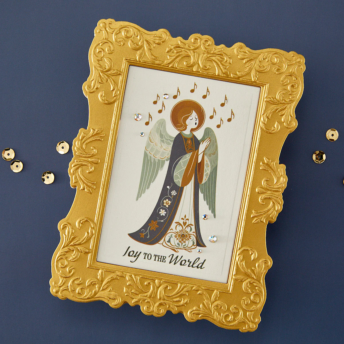 Spellbinders - Greenwich Market Frame 3D Emboss & Cut Folder