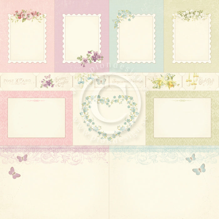 Pion Design - Easter Greetings - Memory Notes 12x12"