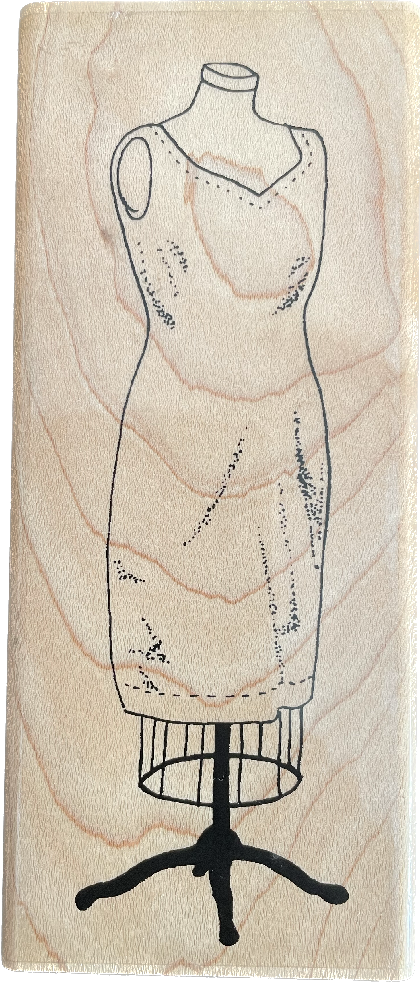 Hampton Art - Montert stempel -  Dress Form