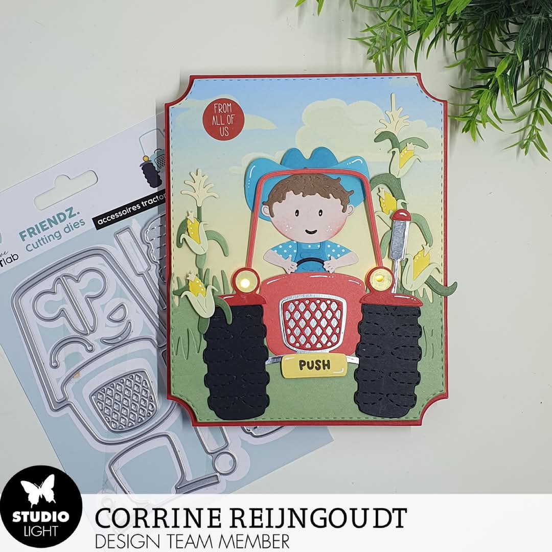 StudioLight Craft Lab Paper Pad A5 - On the Farm Friendz