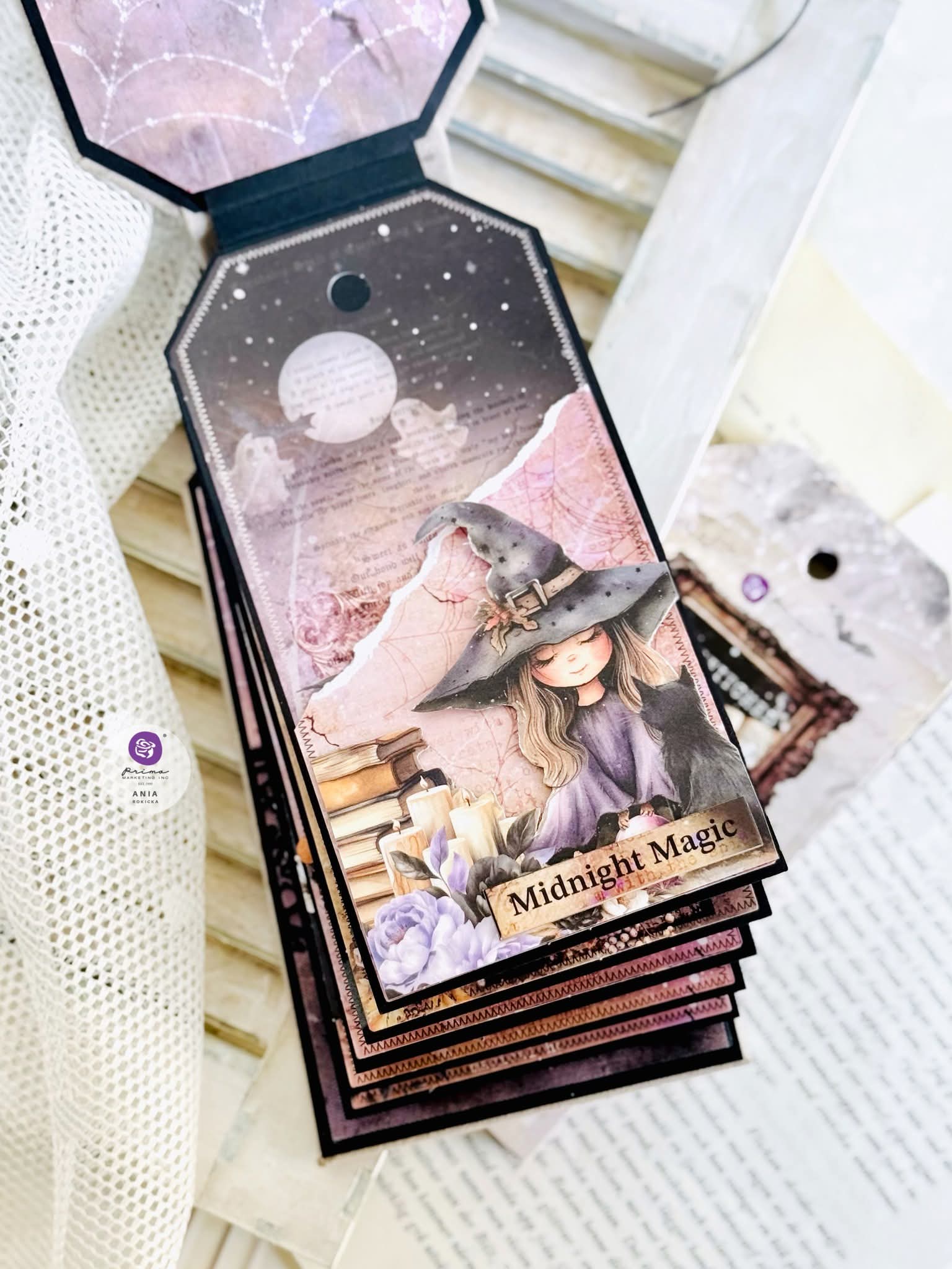 Prima Marketing - Bewitched 3 x 6 Tag Pad