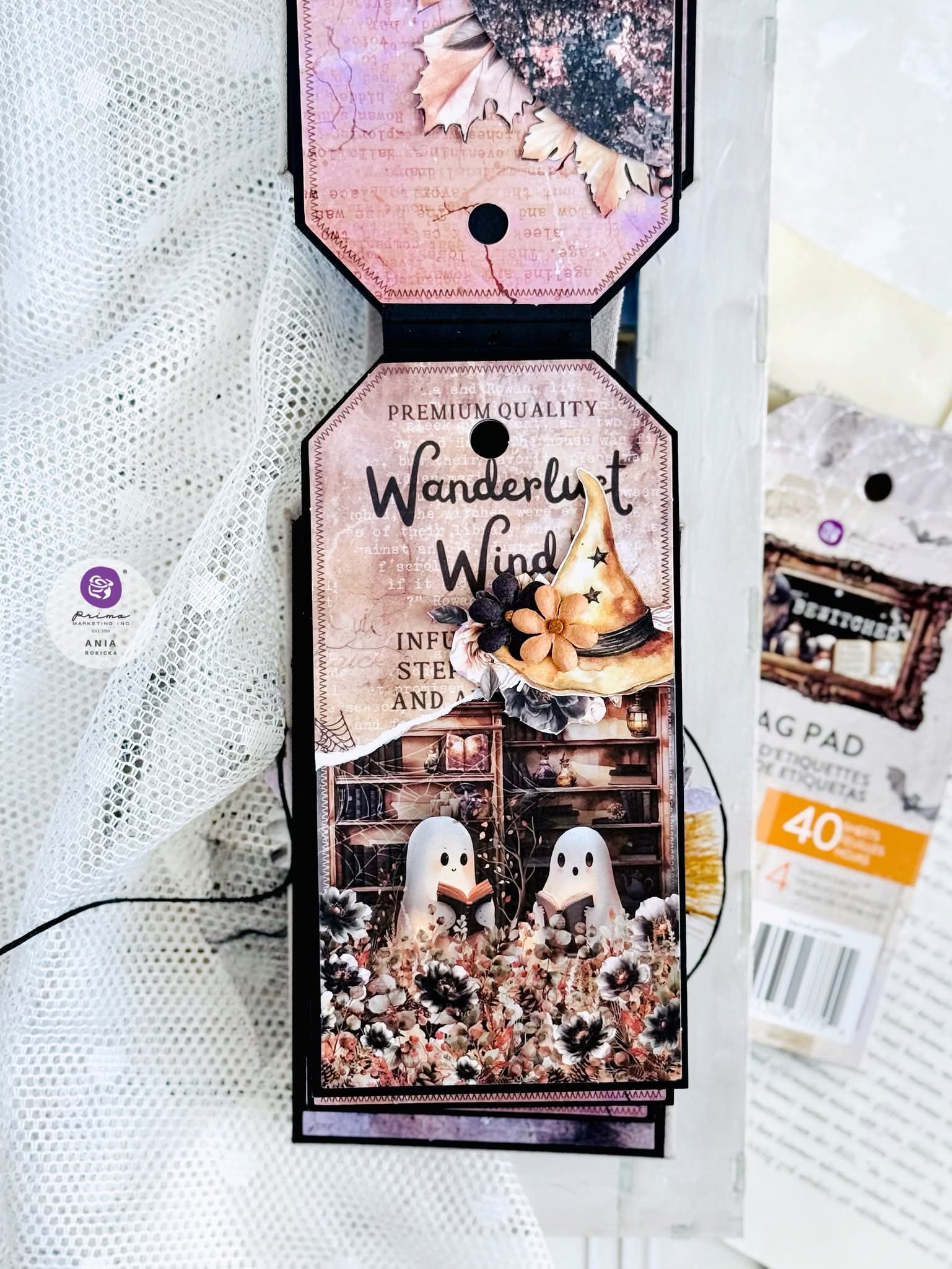 Prima Marketing - Bewitched 3 x 6 Tag Pad