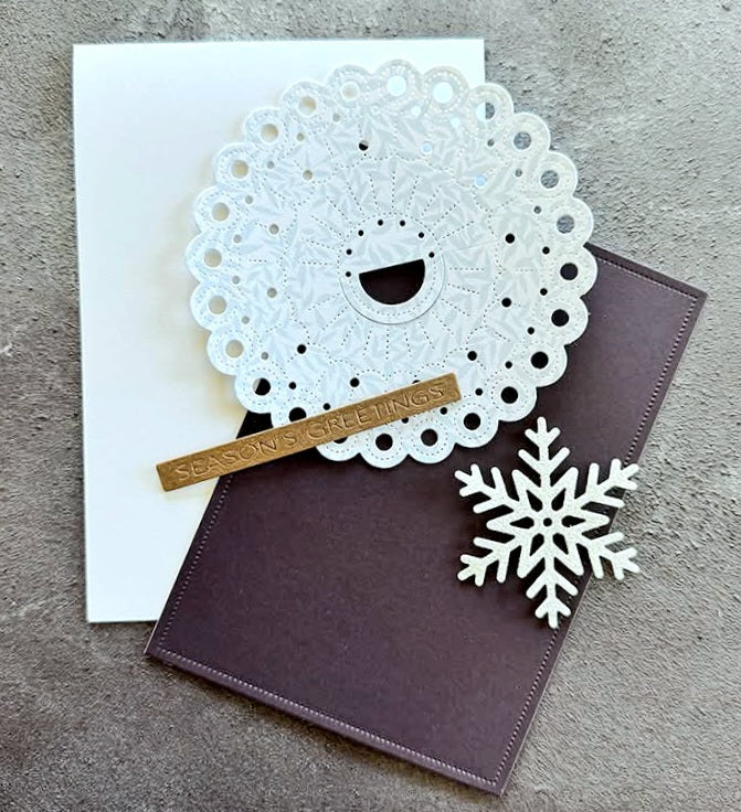 Simple and Basic - Dies - Decorative treatbag topper