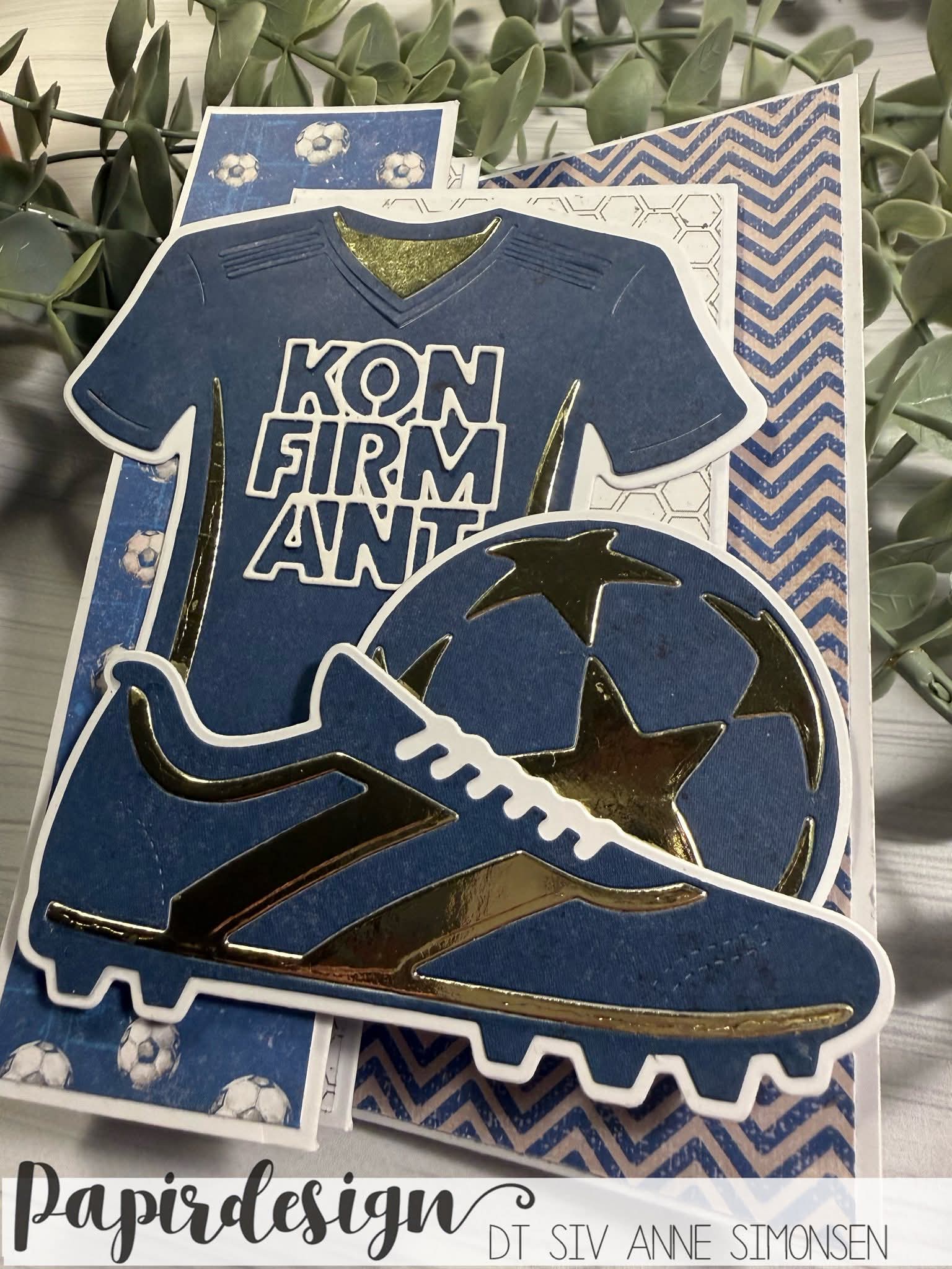 Papirdesign - Dies - Fotball