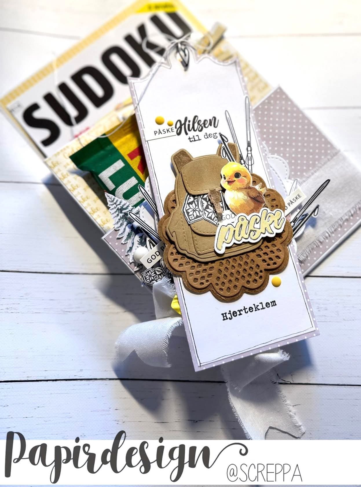 Papirdesign - Dies - Vaffel