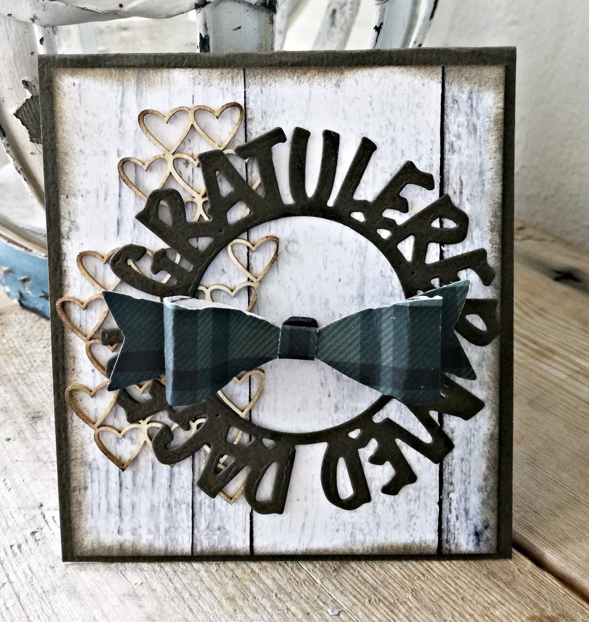 Papirdesign - Dies - Gratulerer Sirkel
