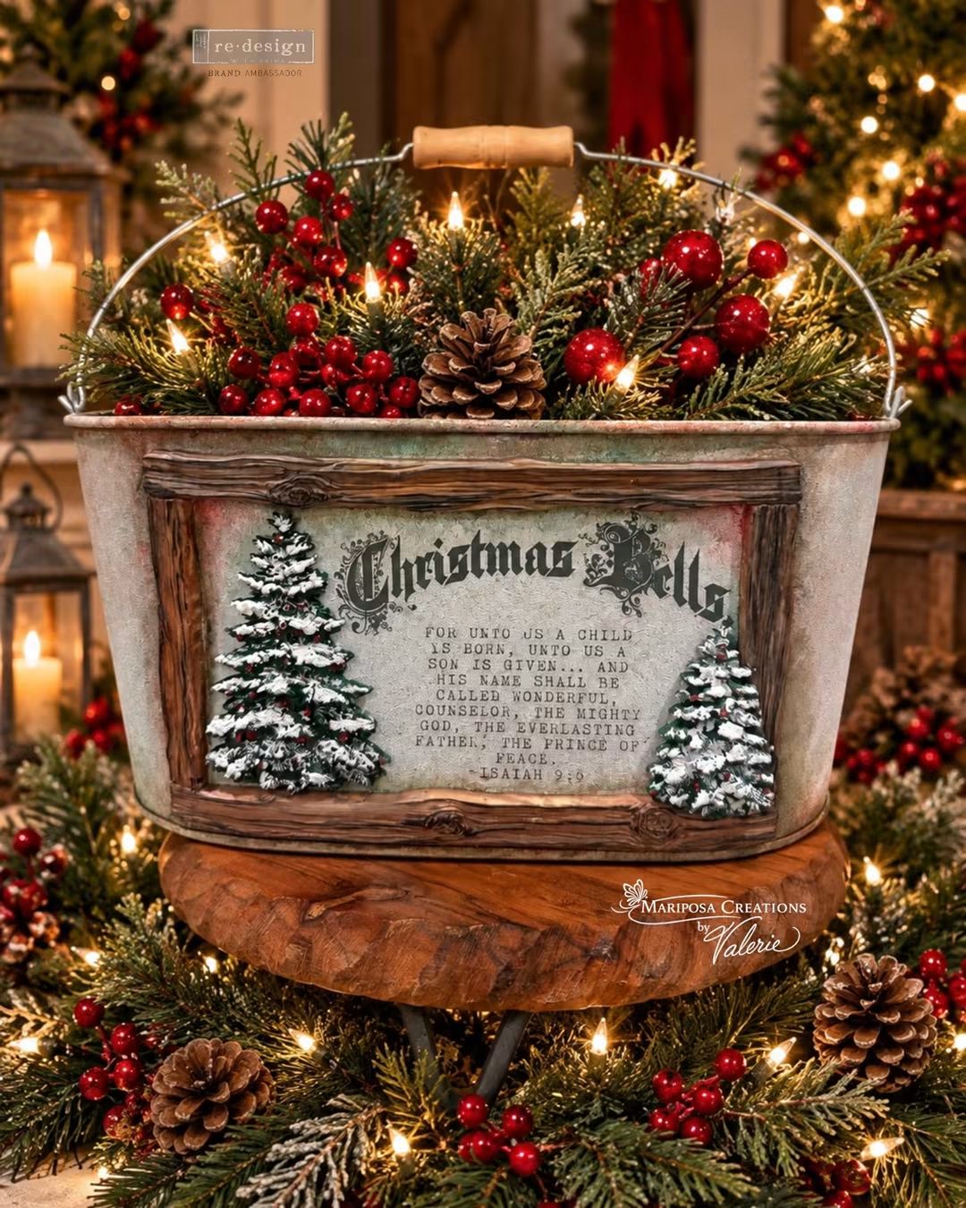 Prima - Re-design Moulds - Vintage Timber Christmas