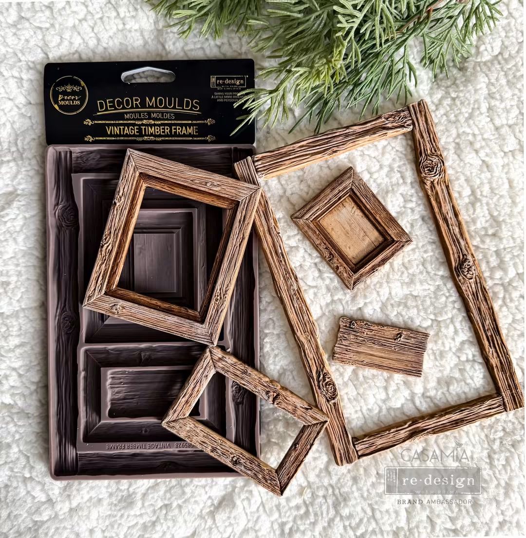 Prima - Re-design Moulds - Vintage Timber Christmas