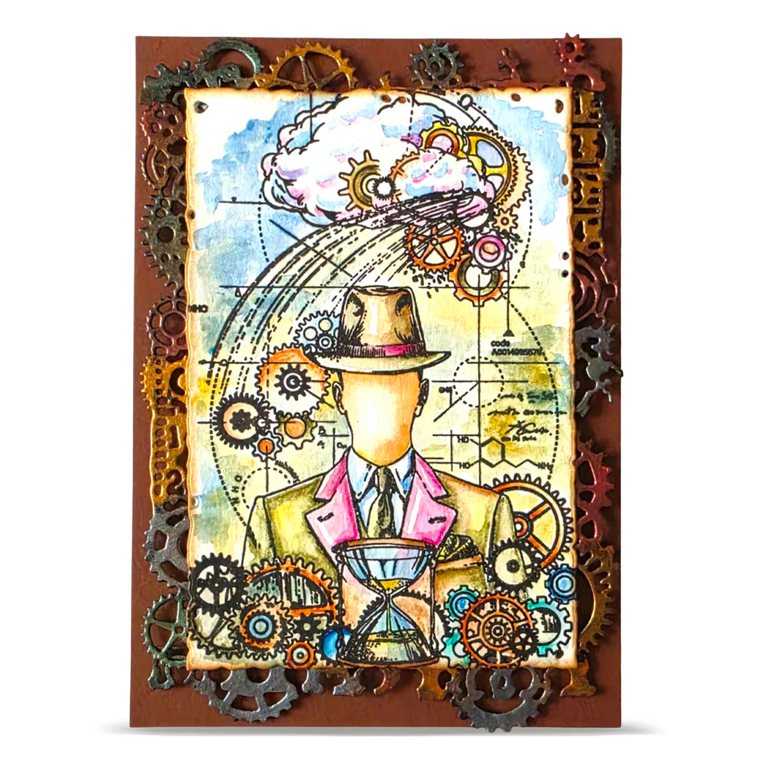Aall and Create - Clear stamp set - Faceless Time