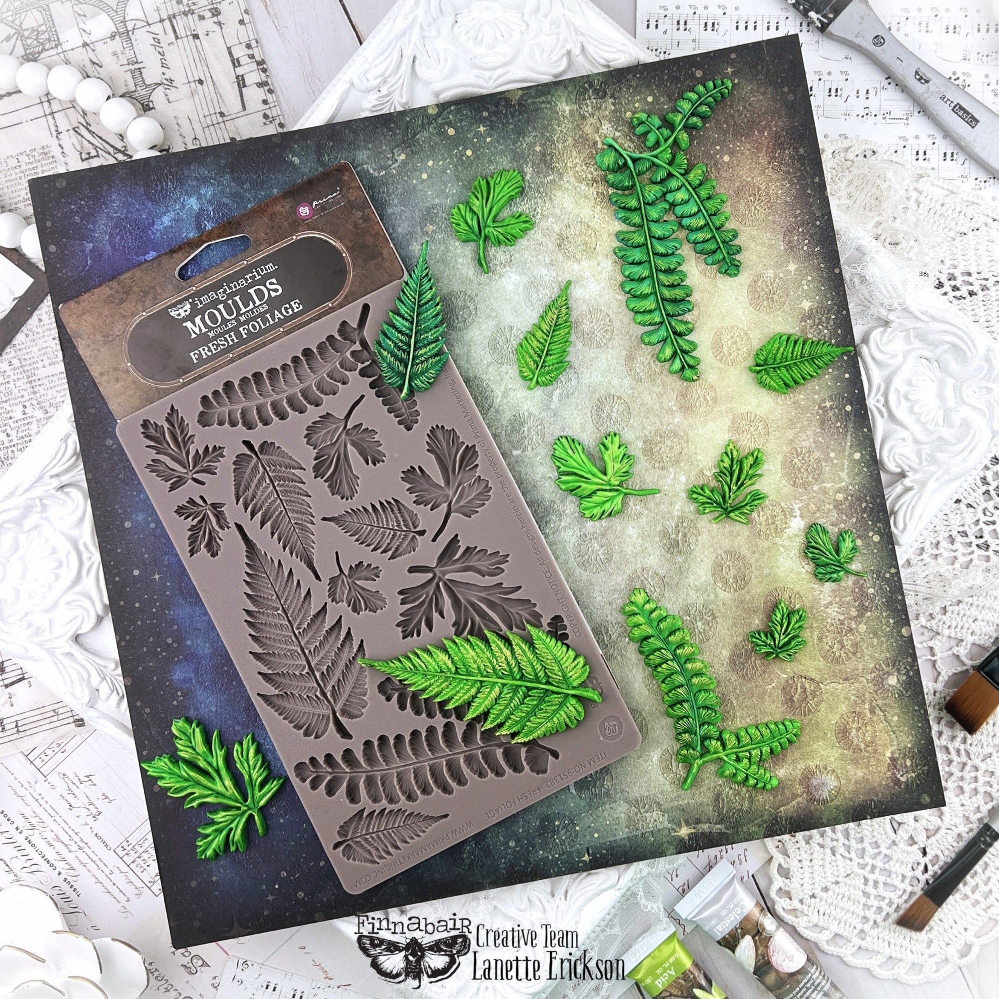 Prima - Finnabair Decor Mould - Fresh Foliage