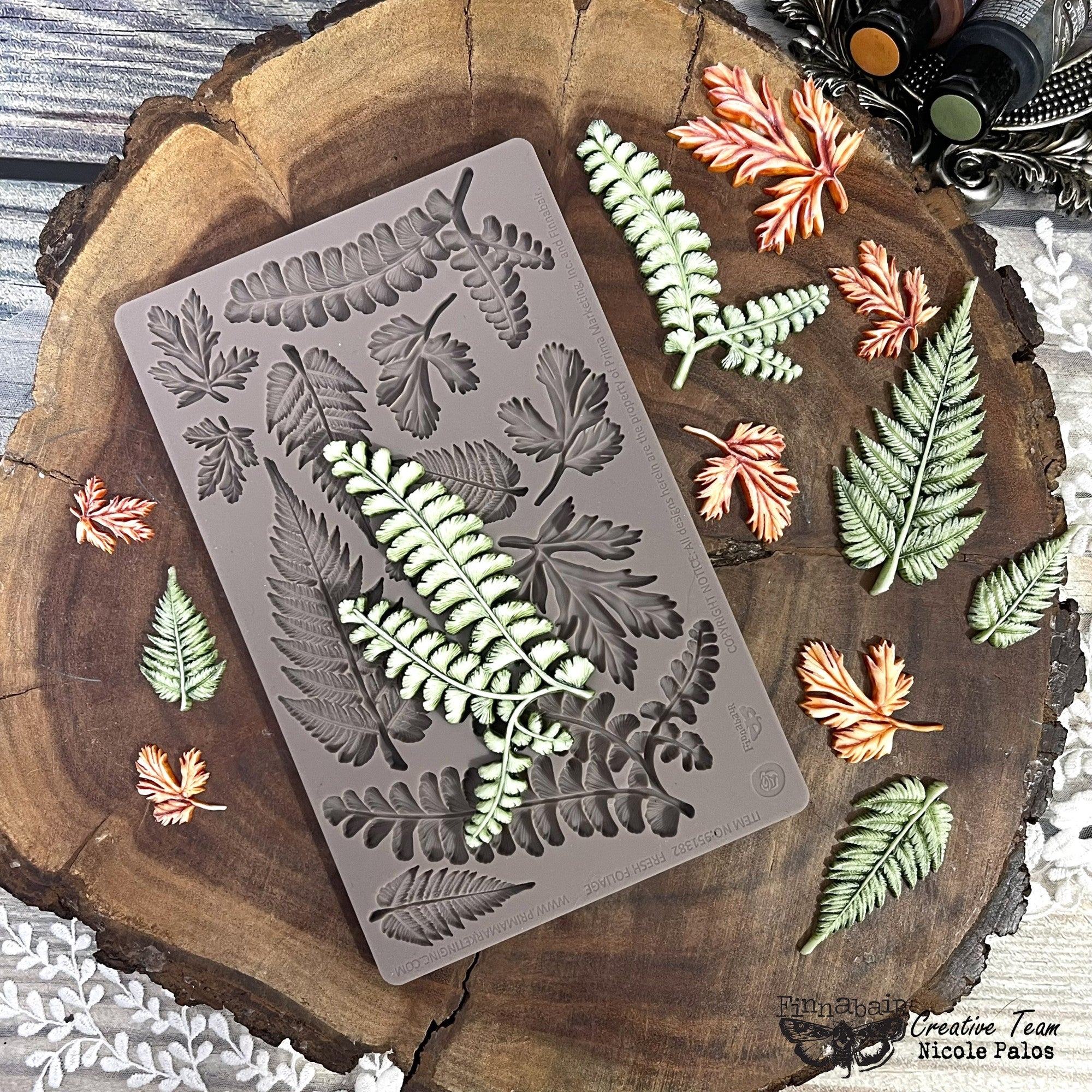 Prima - Finnabair Decor Mould - Fresh Foliage