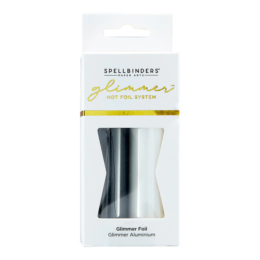 Spellbinders - Glimmer Hot foil rolls - Opaque Black & White
