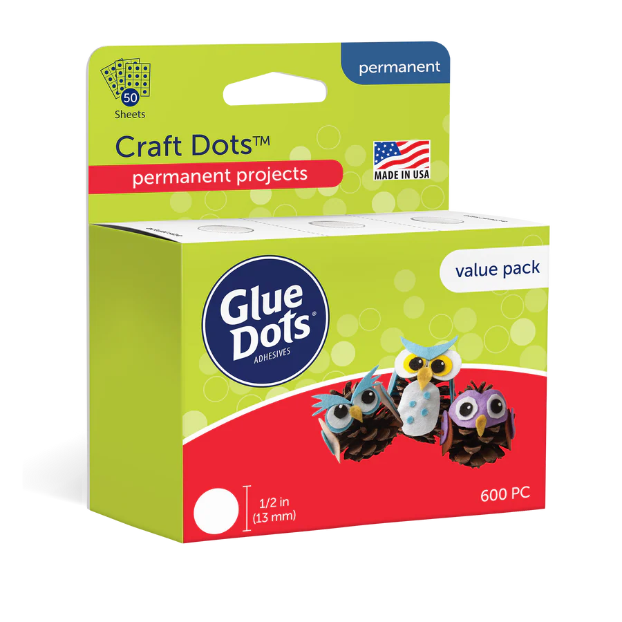 Glue Dots - Dots - Value Pack - 1/2"
