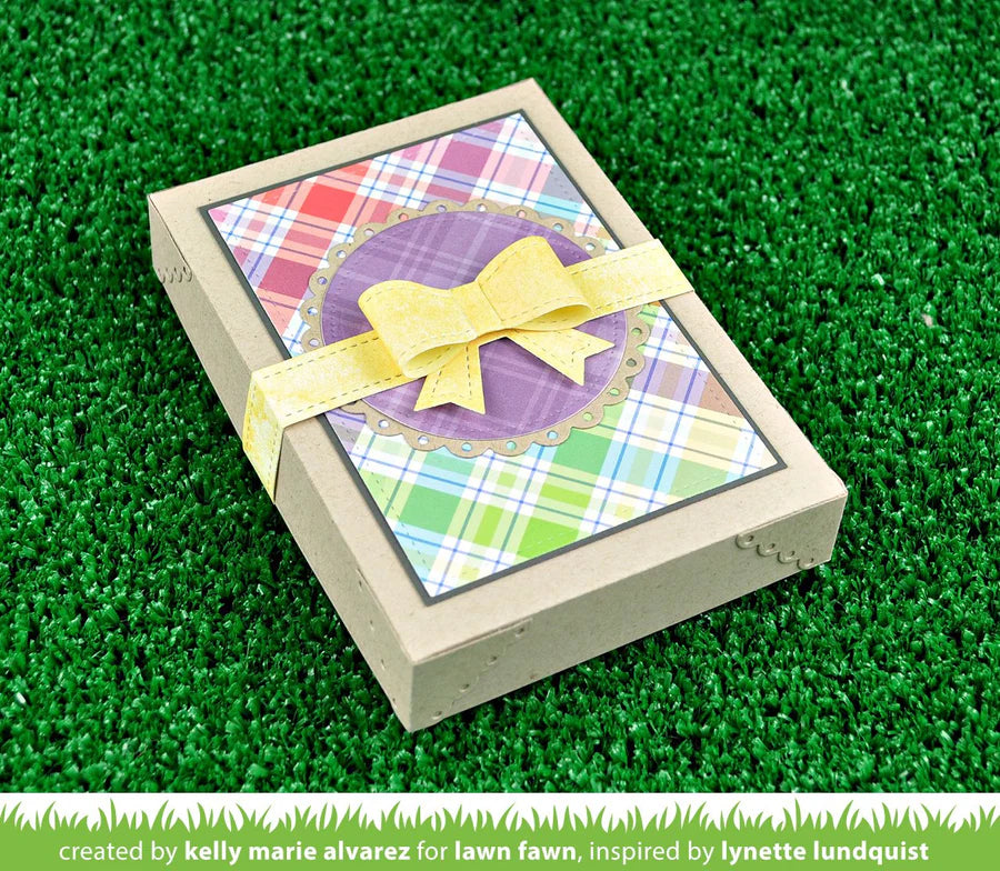 Lawn Fawn - Cuts Cusom Craft Dies - Gift Box