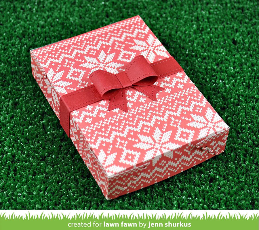 Lawn Fawn - Cuts Cusom Craft Dies - Gift Box