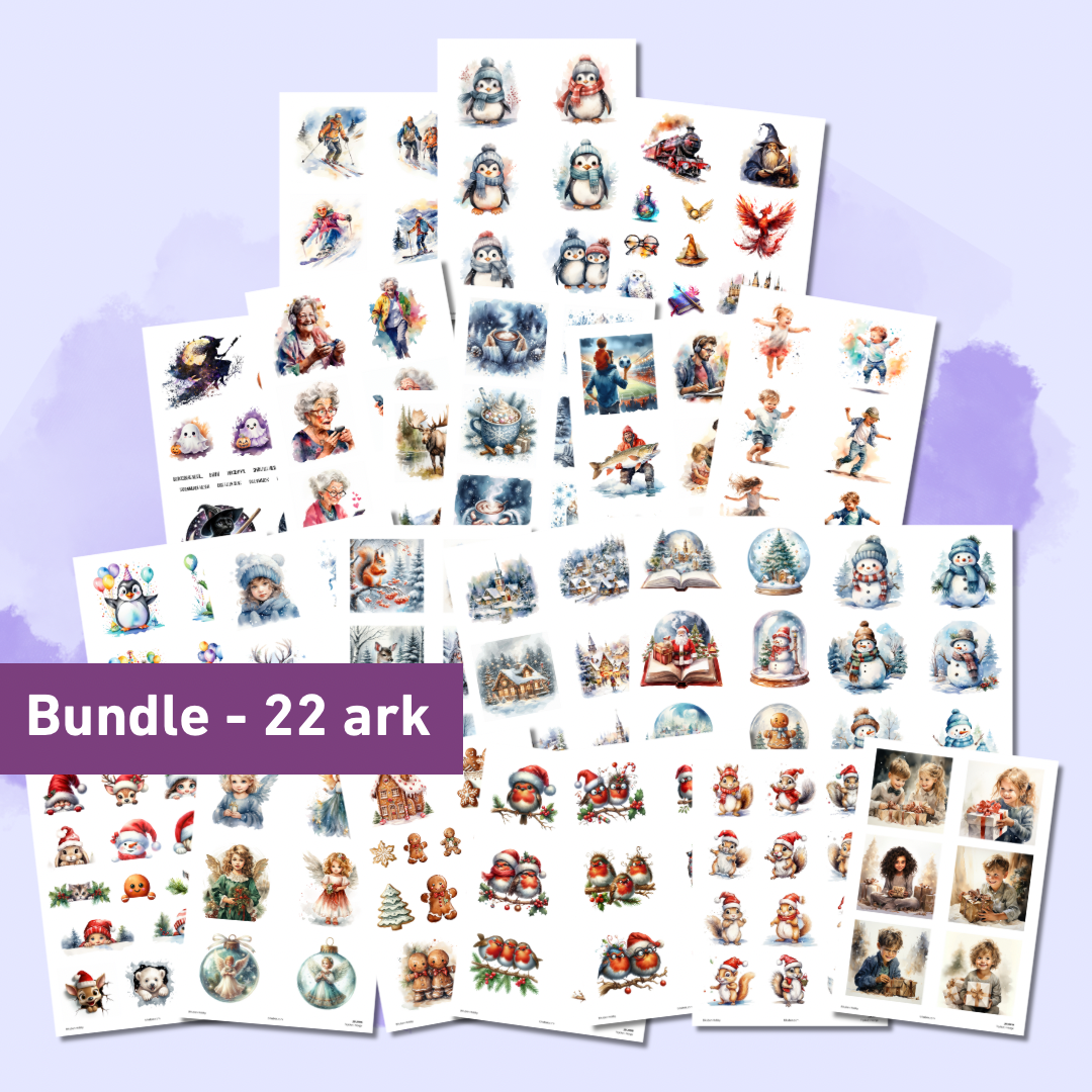 Bikuben Hobby - Klippeark - Ja takk, alle! Bundle (22)