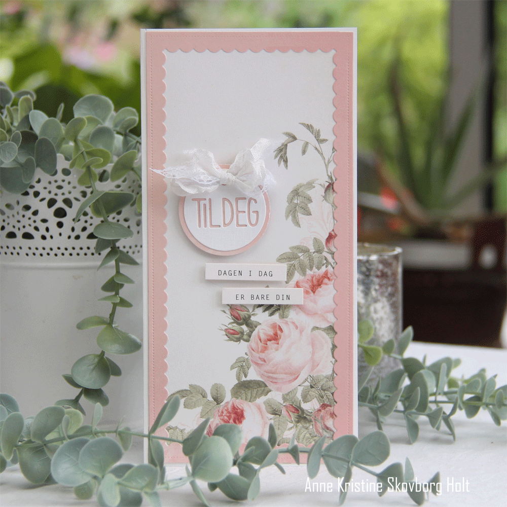 Morsdagsbundle! Garden of Hope + 5stk Bazzill kartong