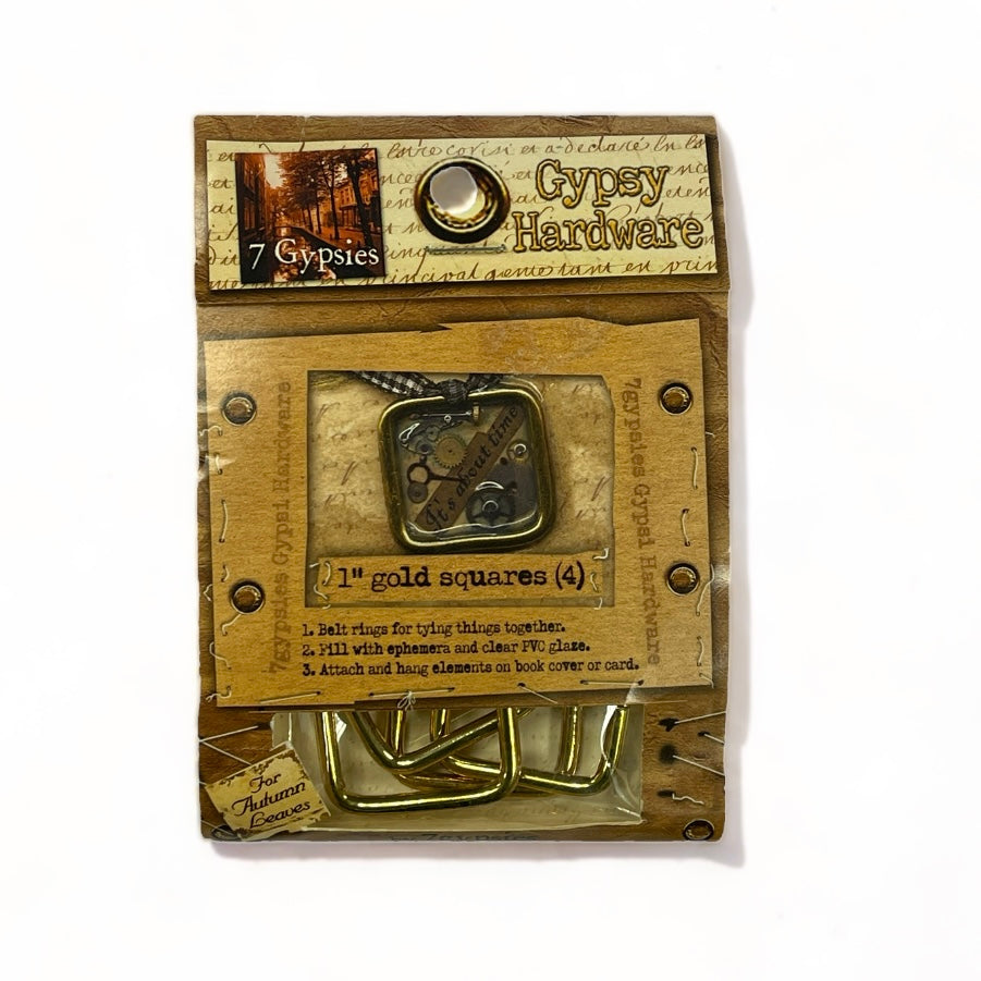 7gypsies - Hardware -  Gold squares