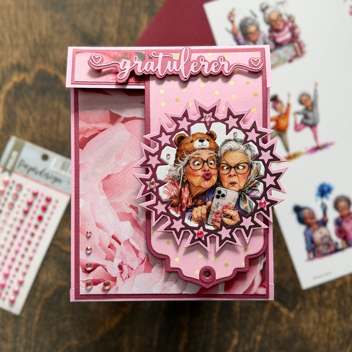Bikuben Hobby  - Klippeark  A4 - Damer - You go girl!