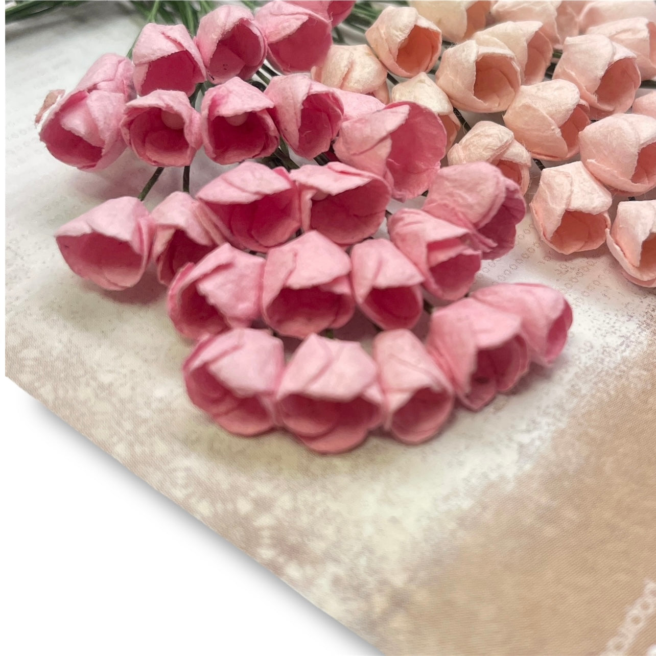 Papirdesign - Små tulipaner - Rosa