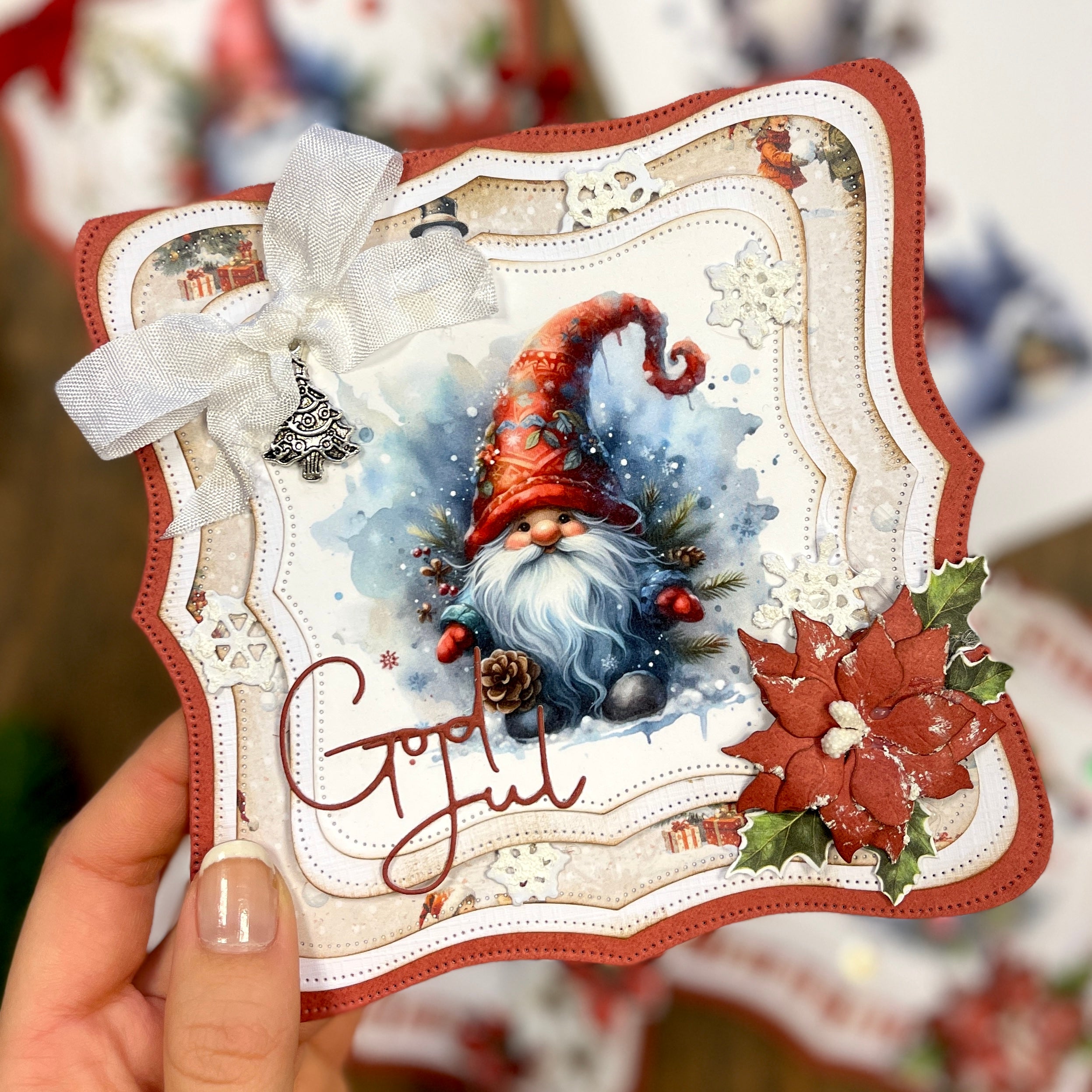 Bikuben Hobby  - Klippeark  A4 - Julegnomer