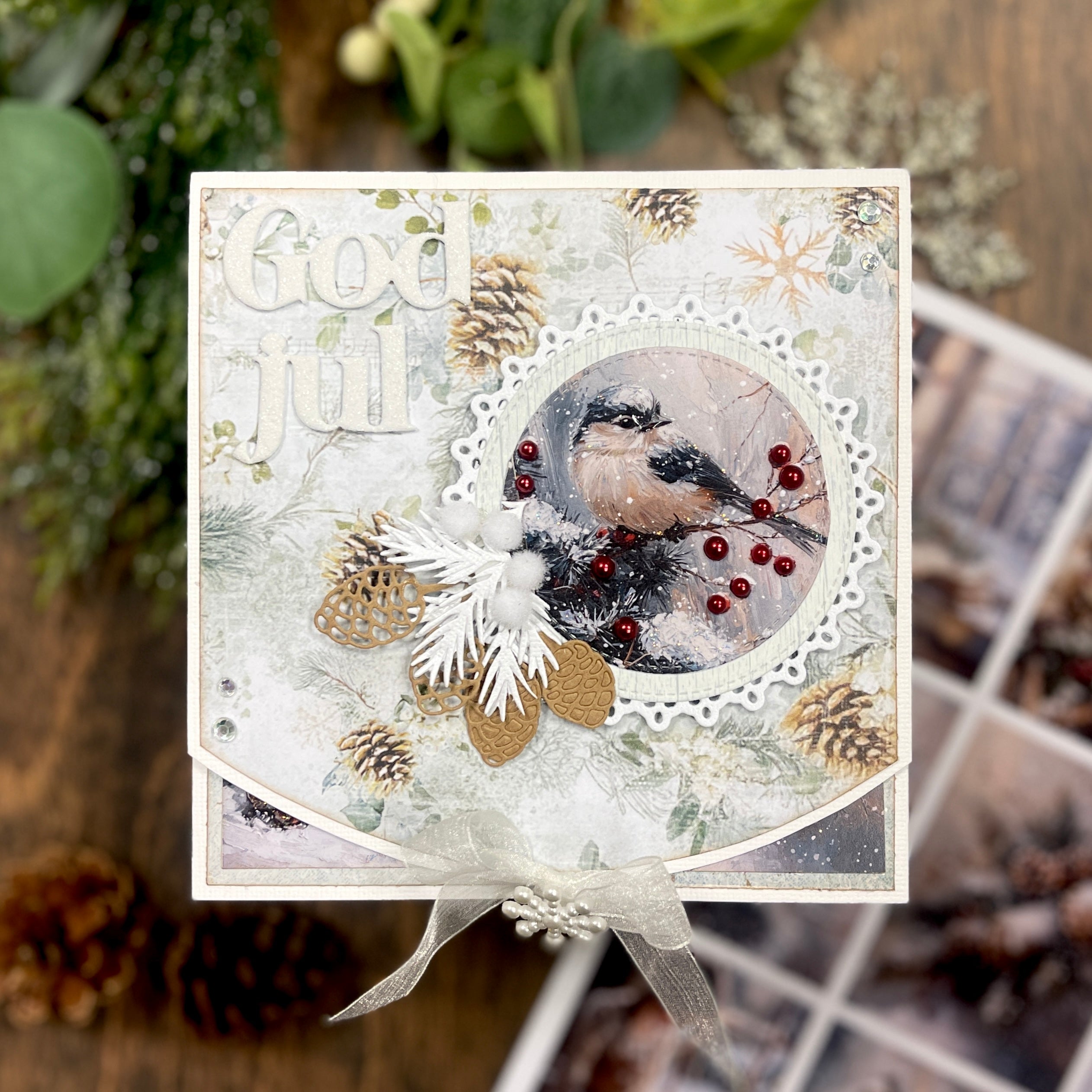 Bikuben Hobby  - Klippeark  A4 - Vinterklipp Brun