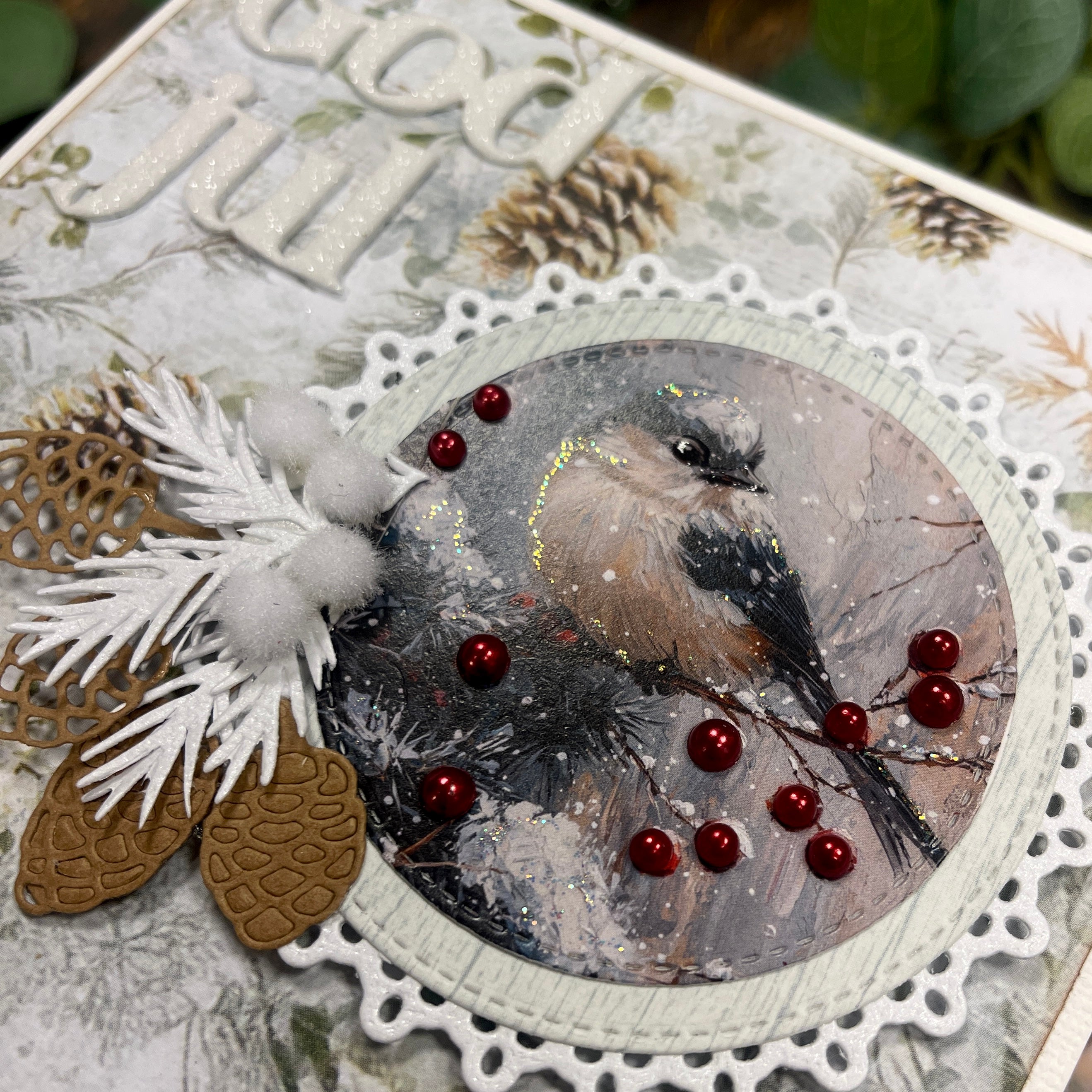 Bikuben Hobby  - Klippeark  A4 - Vinterklipp Brun