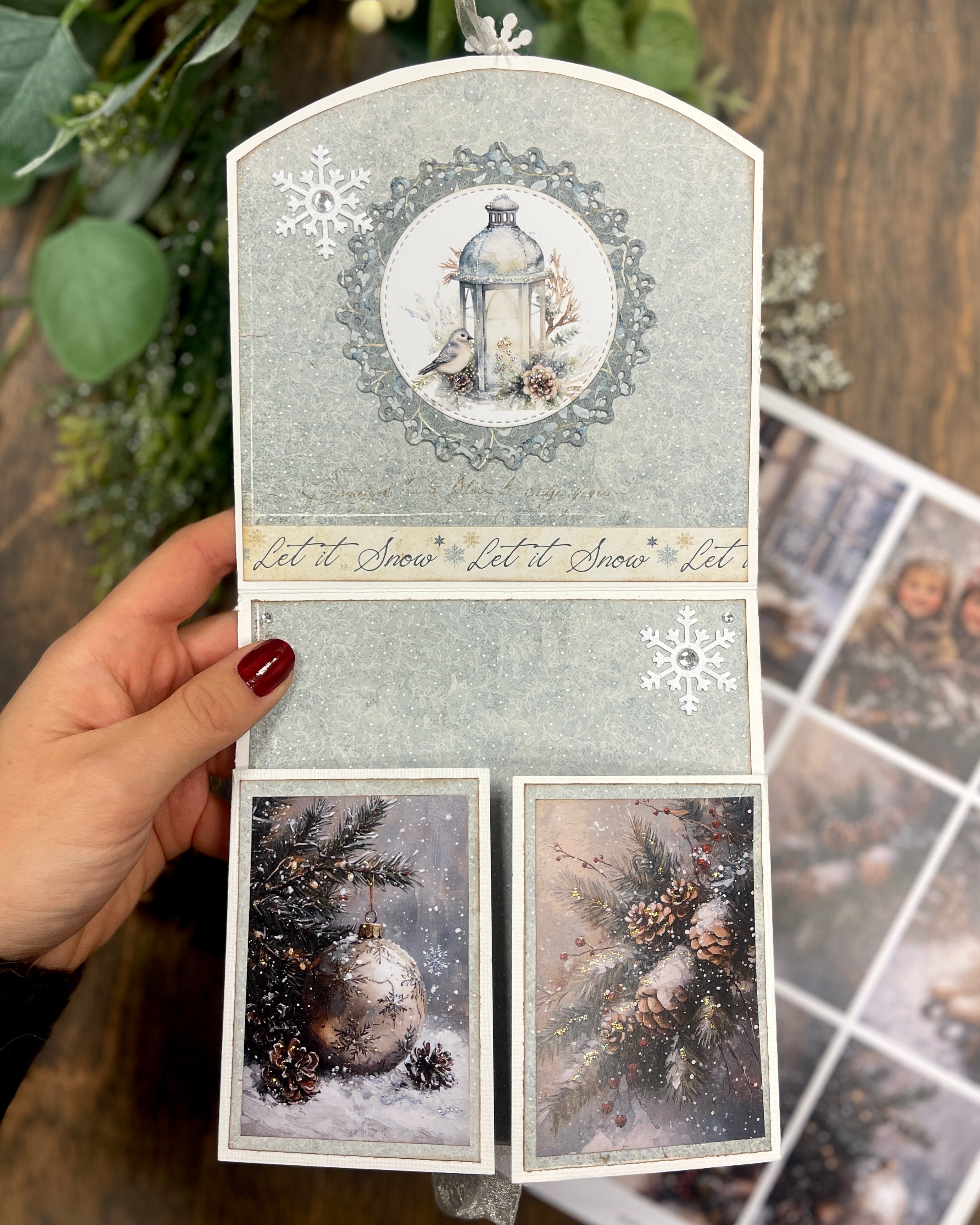 Bikuben Hobby  - Klippeark  A4 - Vinterklipp Brun