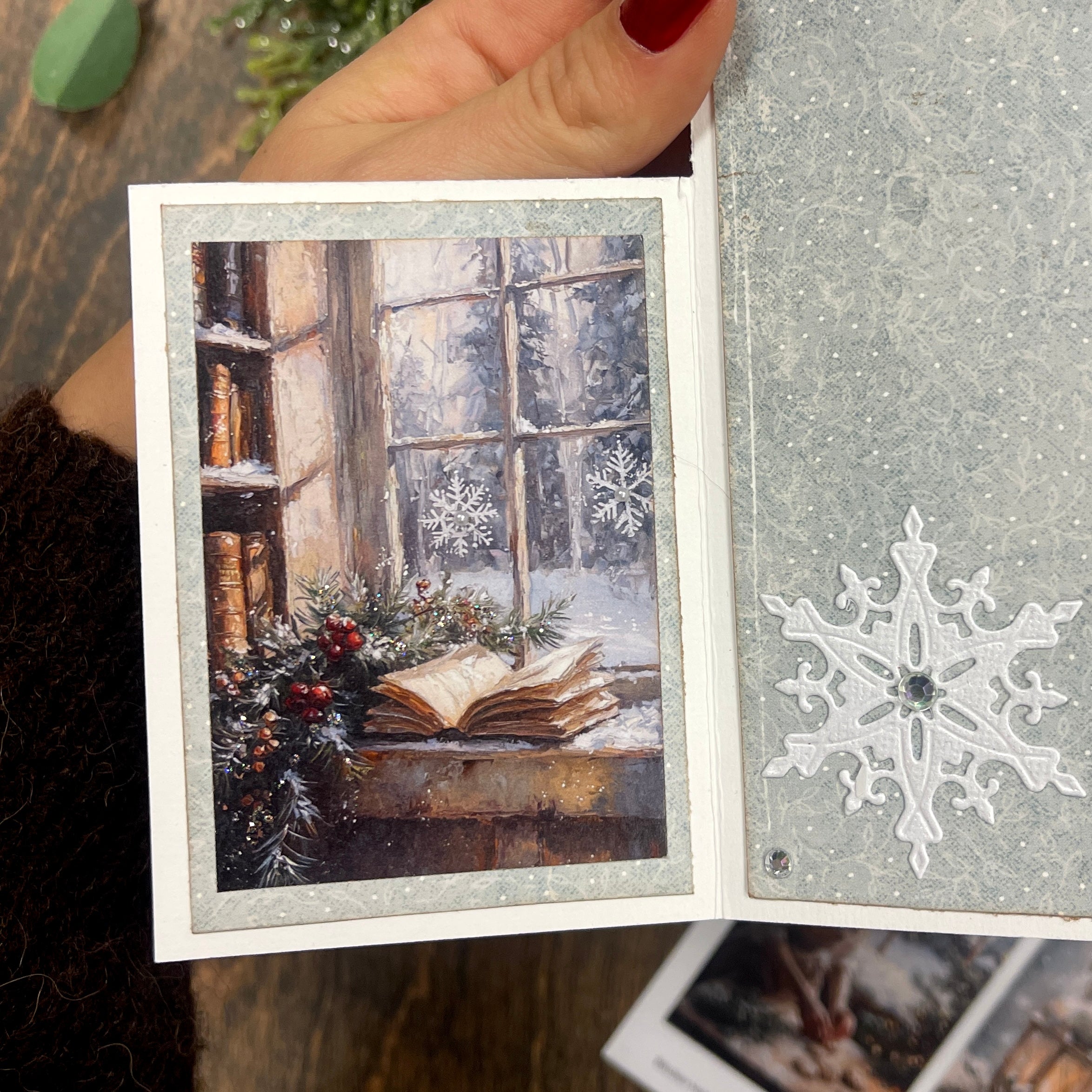 Bikuben Hobby  - Klippeark  A4 - Vinterklipp Brun