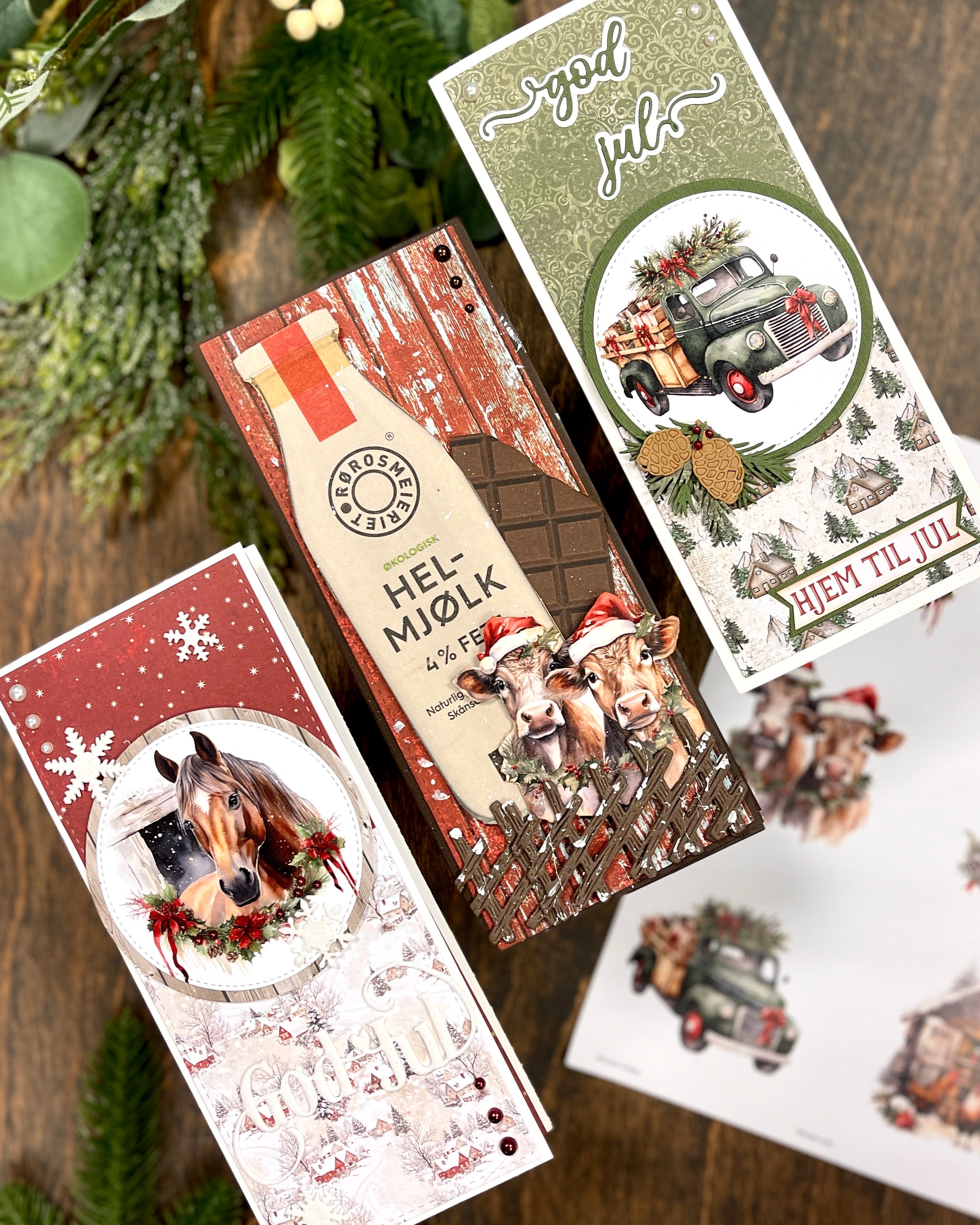 Bikuben Hobby  - Klippeark  A4 - Jul på gården