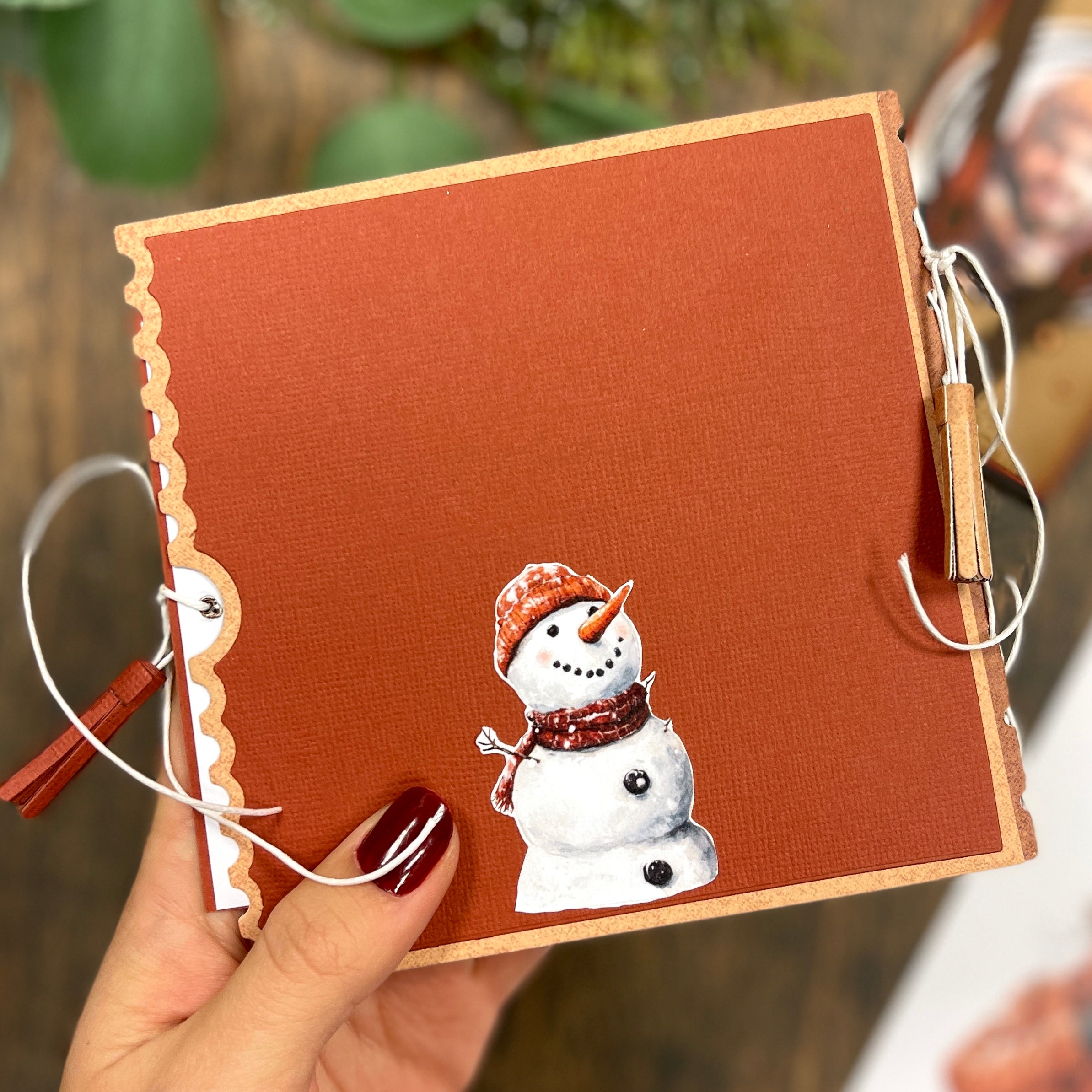 Bikuben Hobby  - Klippeark  A4 - Orange vinter